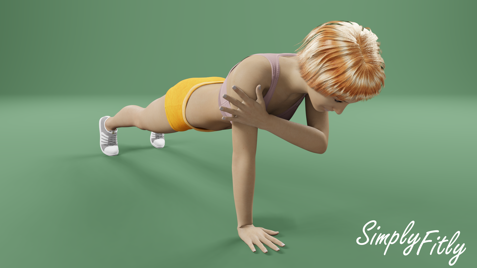 How to do Plank shoulder taps